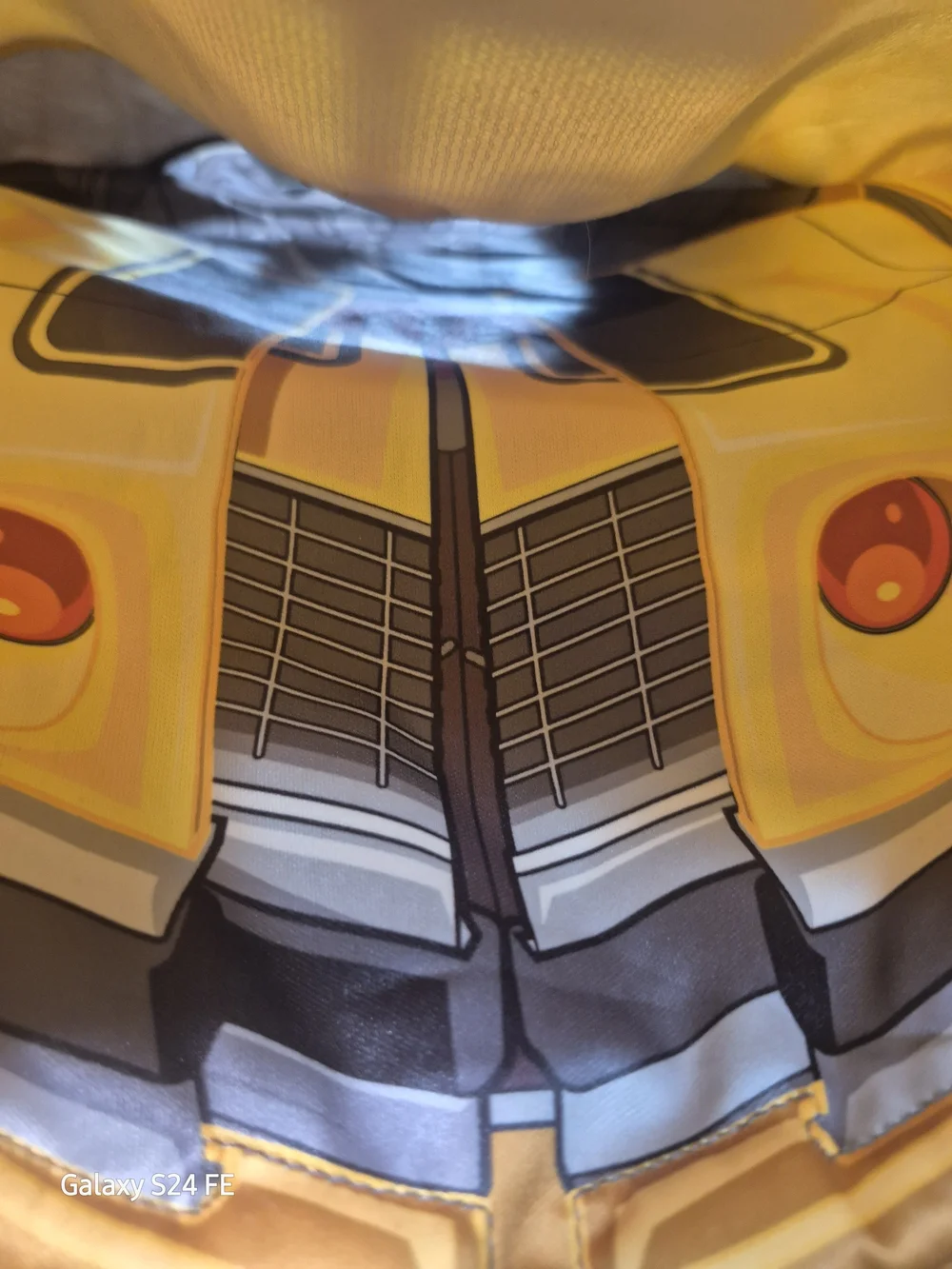 Transformers Bumblebee Mask & Costume 2pc Set Size L (10-12)